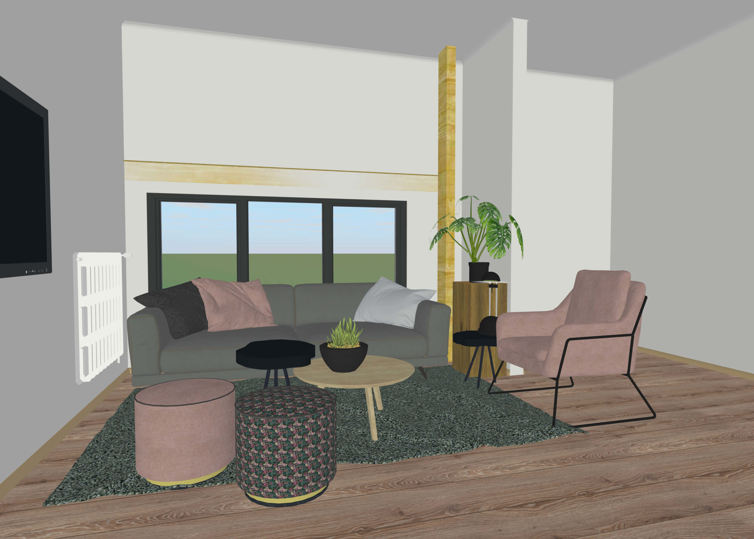 la Monarde plan d'inspiration